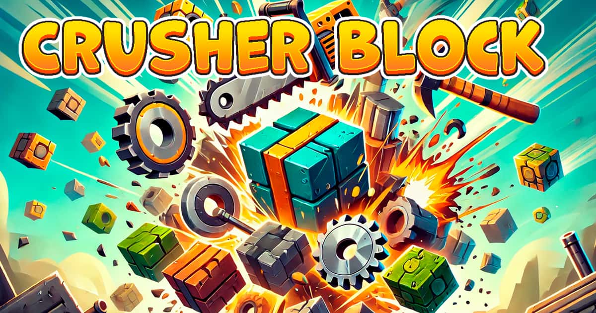 Puzzle-Crusher Block Game Cover